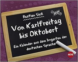 Bastian Sick Tagesabreißkalender 2020 14x11cm, by Heye Bastian Sick Tagesabreißkalender 2020 14x11cm, by Heye