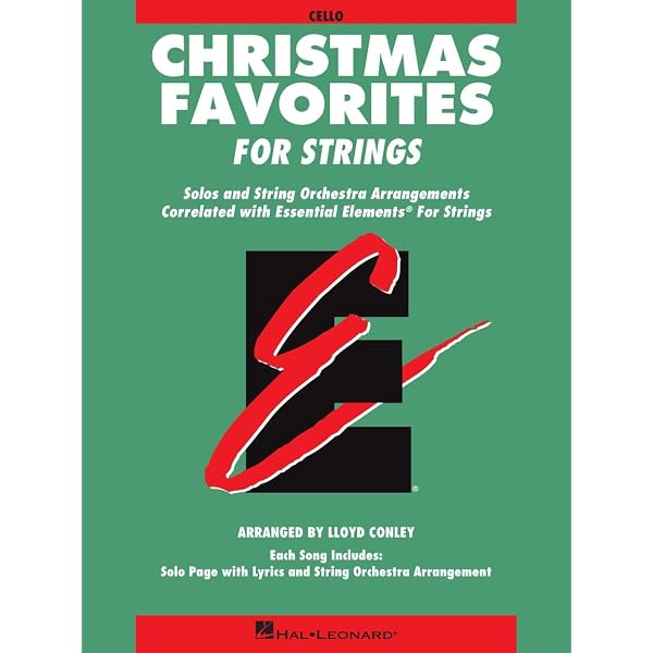 Amazon.com: Essential Elements for Strings Christmas Favorites