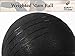 Day 1 Fitness Weighted Slam Ball, No Bounce Medicine Ball - Gym Equipment Accessories for High Intensity Exercise, Functional Strength Training, Cardio, Crossfit, and Plyometrics - 40 Lbs