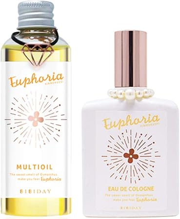 Amazon Bibiday Euphoria キンモクセイ マルチ ヘアオイル 香水セット Bibiday オーデコロン Edc 通販