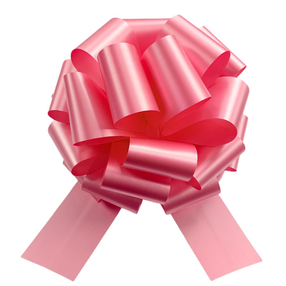 Photo 1 of 1Pcs Large Gift Bow,Giant Bow,12 Inch Big Gift Bow Suitable for Bicycle,Christmas Gift,Refrigerator,New House,Bicycle and Party Decoration Giant Gift Packaging Bow (Matte Pink)
