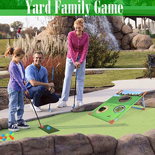 EP EXERCISE N PLAY Backyard Golf Cornhole Game Kit, Golf Practice
