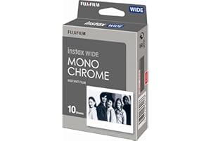 Fujifilm 16564101 Instax Wide Film, Monochrome (10 Exposures
