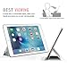 MoKo Case Fit iPad Pro 9.7 - Slim Lightweight Smart Shell Stand Cover with Translucent Frosted Back Protector Fit Apple iPad Pro 9.7