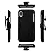 Minisuit Clipster Kickstand Holster Case + Belt Clip for iPhone X