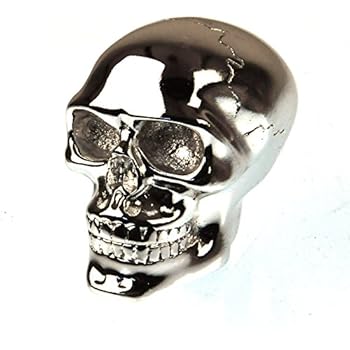 nemesis knob skull chrome gear