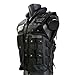 MetalTac Airsoft Tactical Vest Modular Style SWAT Vest [VS01] - Comes with Multiple Pockets & removealbe pouches, Neck Cushion for Paintball & Airsoft Gear in Black with MetalTac Warranty + Tech Support