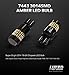 LUYED 2 X 900 Lumens Super Bright 3014 78-EX Chipsets 7440 7441 7443 7444 992 Led Bulb Used For Turn Signal,Corner Lights,Blinker Lights,Amber