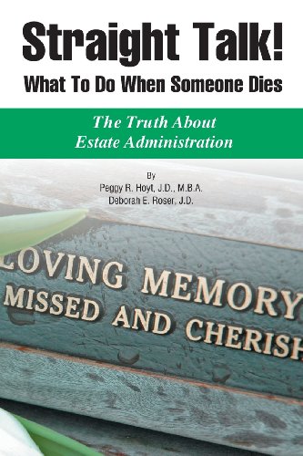 Download Straight Talk! What to Do When Someone Dies Download Straight Talk! What to Do When Someone Dies