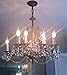 Aiskaer 15 Pcs Clear Teardrop Crystal Chandelier, Crystal Pendant for Light Lamp & Window, Hanging Crystal Prism Decoration(Gold Pinning, Angel Tears Series)