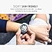 MoKo Watch Band Compatible with Samsung Gear S2 (S2 SM-R720 / SM-R730 ONLY), Soft Silicone Replacement Sport Band, NOT FIT S2 Classic (SM-R732 & SM-R735), NOT FIT Gear Fit2, Dark Imperial Blue