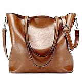LWK Women Handbags Fashion Handbags for Women Simple PU Leather Shoulder Bags Messenger Tote Bags 285