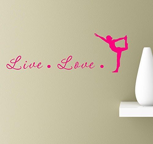 Amazon Com Evelyndavid Live Love Yoga Excercise Namaste Health