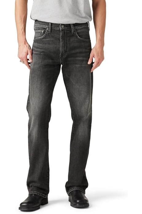 Men Jeans Relaxed Fit Wrangler Men's Rugged Wear Relaxed Straight