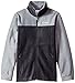 Columbia Boy's Dotswarm Full Zip Jacket, Black/Graphite, X-Large