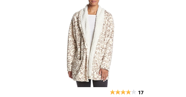 hue fleece lounge jacket