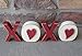 XOXO BLOCKS for valentines, shelf, desk, mantle and home decor