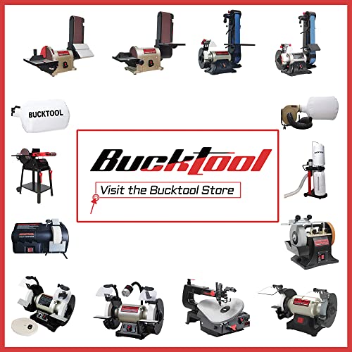 BUCKTOOL 6Inch SlowSpeed Bench Grinder Power Tools, Professional