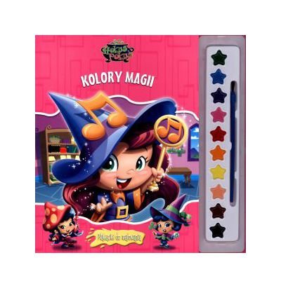 Kolory magii. Hokus Pokus. Plakaciki do malowania (polish)