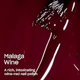 OPI Malaga Wine Nail Lacquer 15ml - Chip Resistant Long-Lasting Wine Red view 2