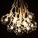 25 Foot G50 Patio Globe String Lights with Clear Bulbs for Outdoor String Lighting (White Wire)