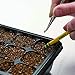 LITCHI Seedling Starter Trays Plant Germination Kit,144 Cells, Plus 10 Plant Tags(12 Trays,12 Cells Per Tray)