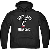 University of Cincinnati Official Bearcats Logo Unisex Adult Pull-Over Hoodie
