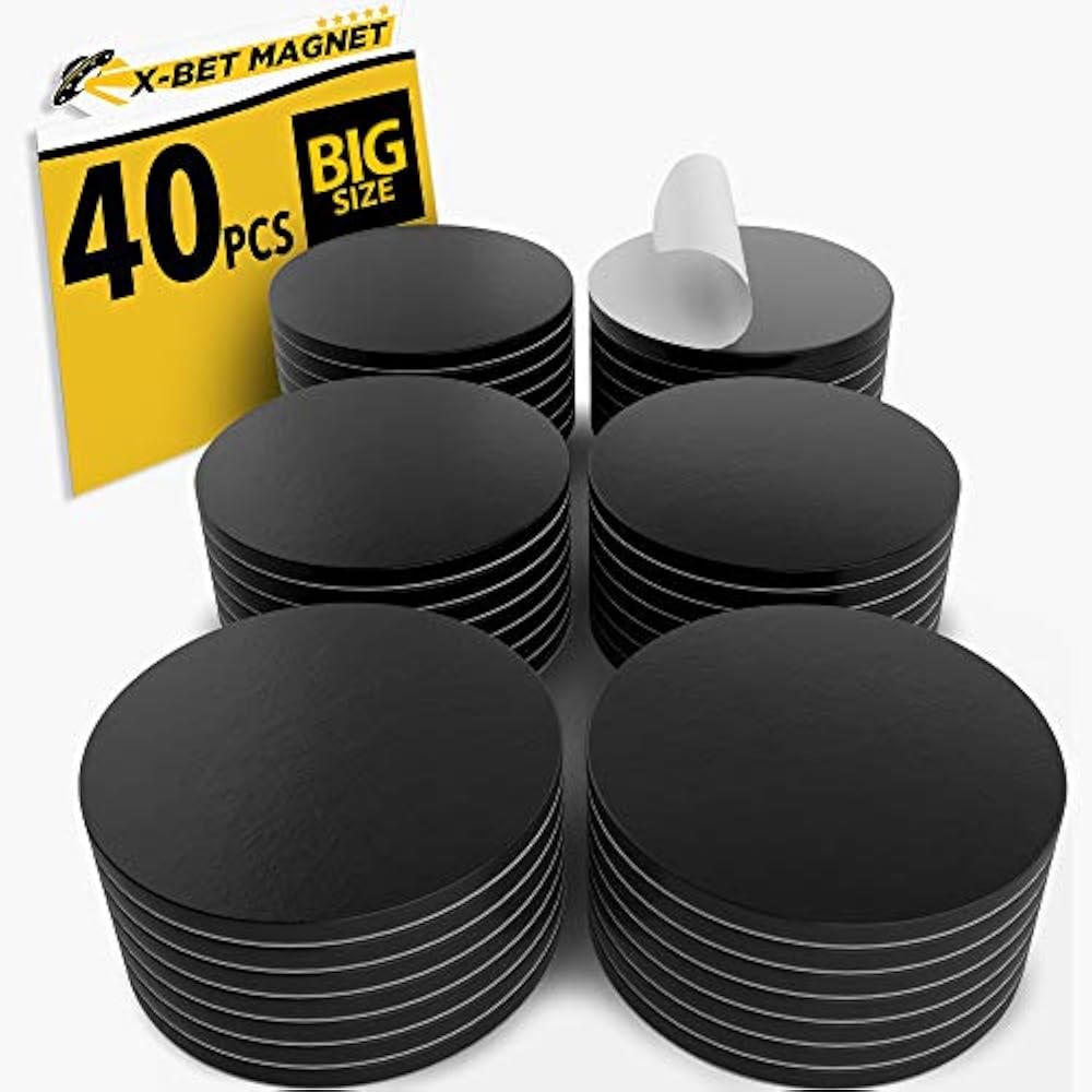Large Dots With Adhesive Backing 40 PCs Round Self