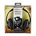 Marvel Over The Ear Wired Headphones with Built in Microphone Quality Sound from The Makers of iHome (Black Panther)