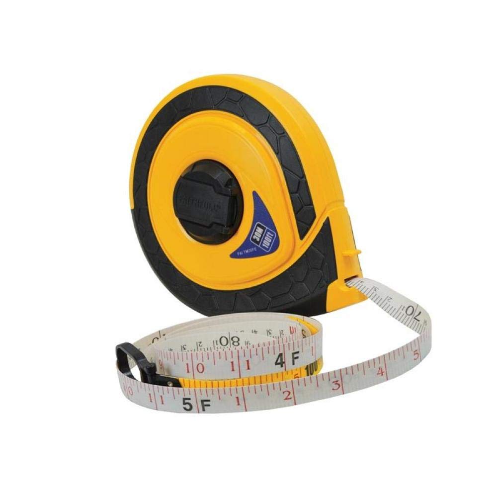 Faithfull FAITM30FEN Fast Rewind Closed Frame Surveyors Long Tape 30M (100ft)