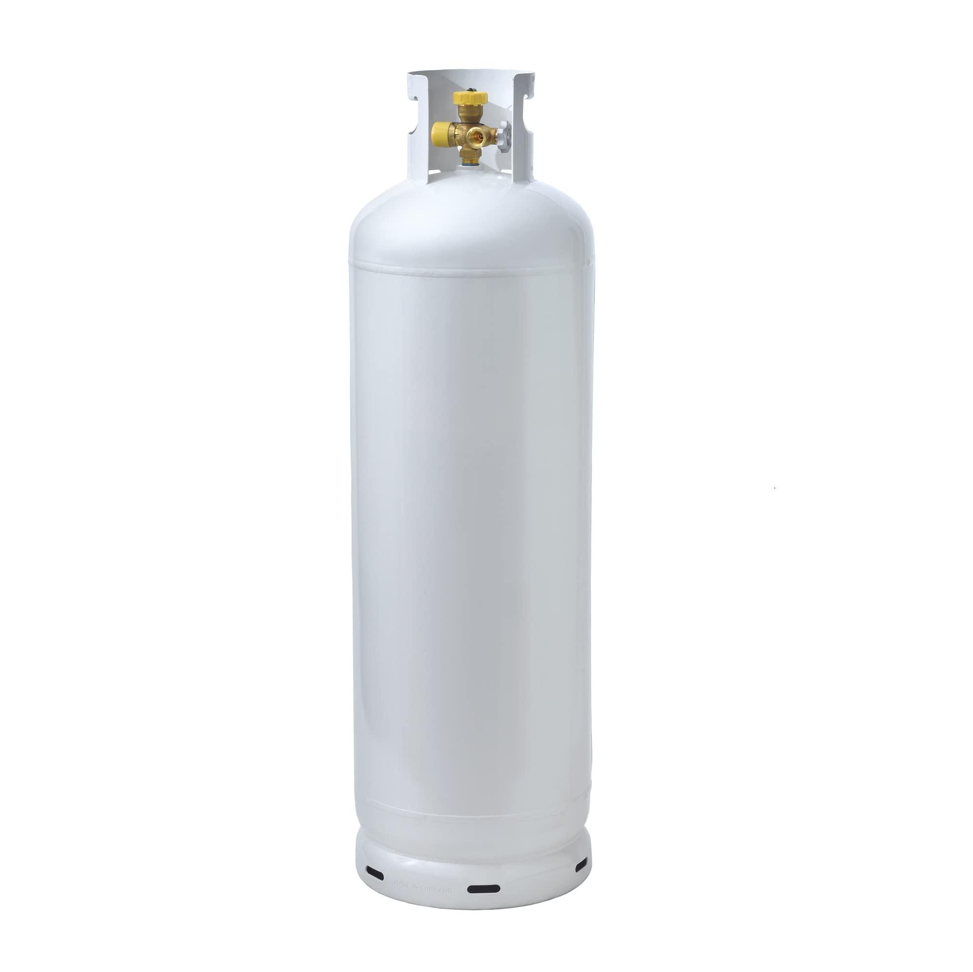 Photo 1 of Flame King 100LB (23 Gal) Multi-Valve Propane Tank with High Capacity Filler, Great for Mixed Heating Systems, Home fireplaces, Dryers and GrillsLPNPMCS7895100