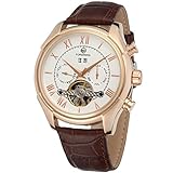 Forsining Men's Automatic Calendar Business Wrist Watch FSG583M3R2