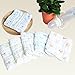 Lucear Baby Towels Bath Washcloth (6-Pack), 12