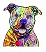 Enjoy It Dean Russo Pit Bull Car Stickers, Outdoor Rated Vinyl Sticker Decal for Windows, Bumpers, Laptops or Crafts