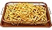 Deluxe Copper Crisper - 2-Pieces Nonstick Oven Air Fryer Pan / Tray & Mesh Basket Set - Air Fryer in Oven - Ideal for French Fry - Frozen Food , Baking Sheet without Oil by WHG