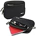 External Hard Drive Sleeve, Evecase Universal Portable Neoprene Carrying Sleeve Case with Front Zipper Pocket for 2.5