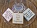 FortySevenGems Set of 6 Dave Matthews Band Song Lyrics Collection Wine Charms