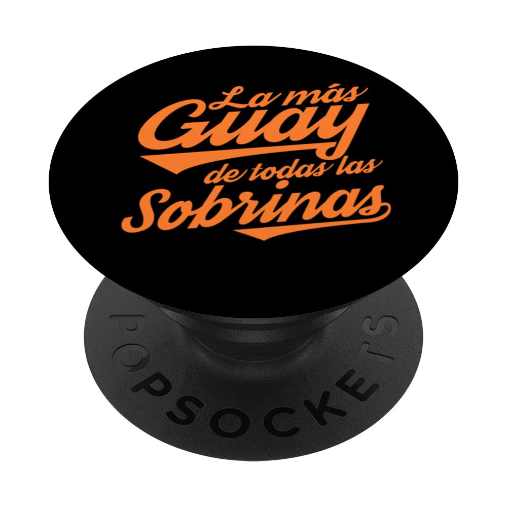 La más guay de todas las sobrinas, nostalgic retro design PopSockets Swappable PopGrip