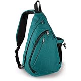 OutdoorMaster Sling Bag - Small Crossbody Backpack for Men &amp; Women (Green)