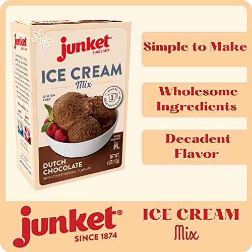 Junket Ice Cream Mix Dutch Chocolate, 4 Ounce Pricepulse