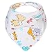 Aivedo Baby Bandana Drool Bibs,10 Pack Organic Cotton,Burp Cloths for Drooling ,Feeding and Teething Girls Baby Gifts for Girls