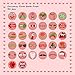 Sugoiti Christmas Photo Booth Props 32 Pieces DIY Kits Dress-up Decoration for New Years Party