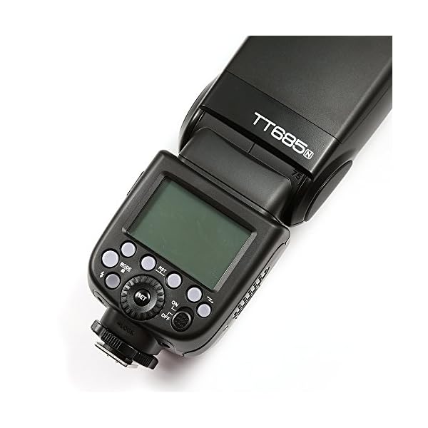 Godox TT685N TTL Blitz Speedlite für Flash-Kamera, 2.4G HSS 1/8000s TTL GN60 Elektronischer Blitz für Nikon Kameras… – Bild 3