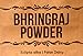 MB Herbals Pure Bhringraj 100g / 3.5 oz - 100% Pure Organically Grown Bhringaraj Eclipta alba Leaf Powder - Promotes Healthy Hair Growth