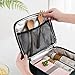 Lunch Box for Women Men Adult Leakproof Lunch Bag Reusable Neoprene Cooler Insulated Lunch Organizer Tote with Drink Holder for Hot Cold Food Fits 9 Cans for Picnic Work Model Green
