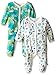 Rosie Pope Baby 2-Pack The Mermaid In Me Coveralls, Palace Blue, 3-6 Months