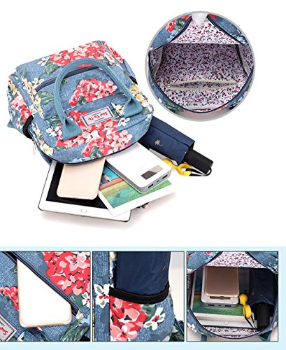 Nylon Waterproof Tote Bag Shoulder Bag for Gym Hiking Picnic Travel Beach Backpack Handbag Women Messenger Bags - Thumbnail 4