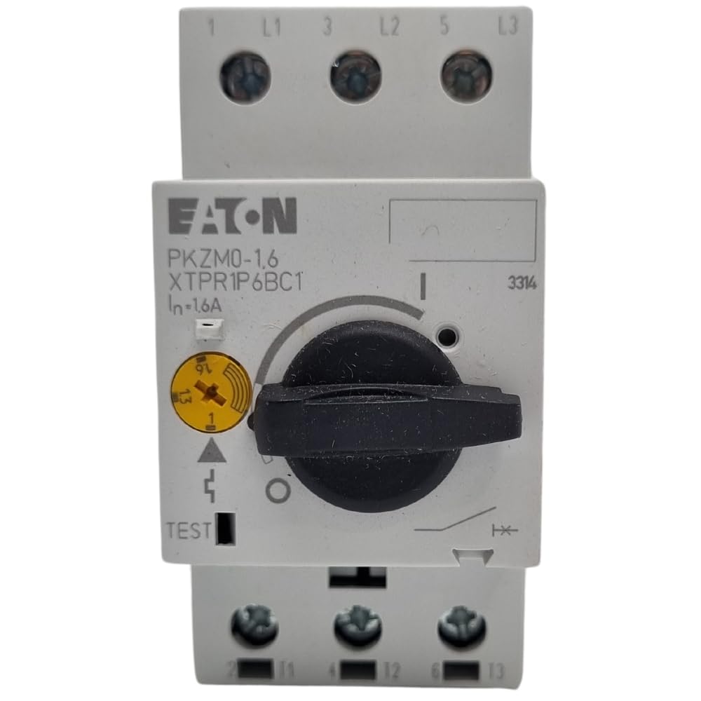 Eaton 072735 Motor Circuit Breaker 3-Pole Ir = 1-1.6 A Screw Connection