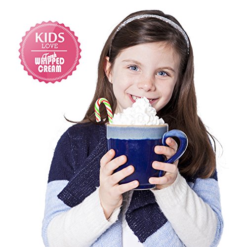 ZOEMO Profesional Whipped Cream Dispenser Ugraded Full Metal Cream