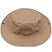 mysuntown Bucket Boonie Hat Fashion Summer Anti-UV Fishing Hats Outdoor Sun Protection Hats Light Khaki